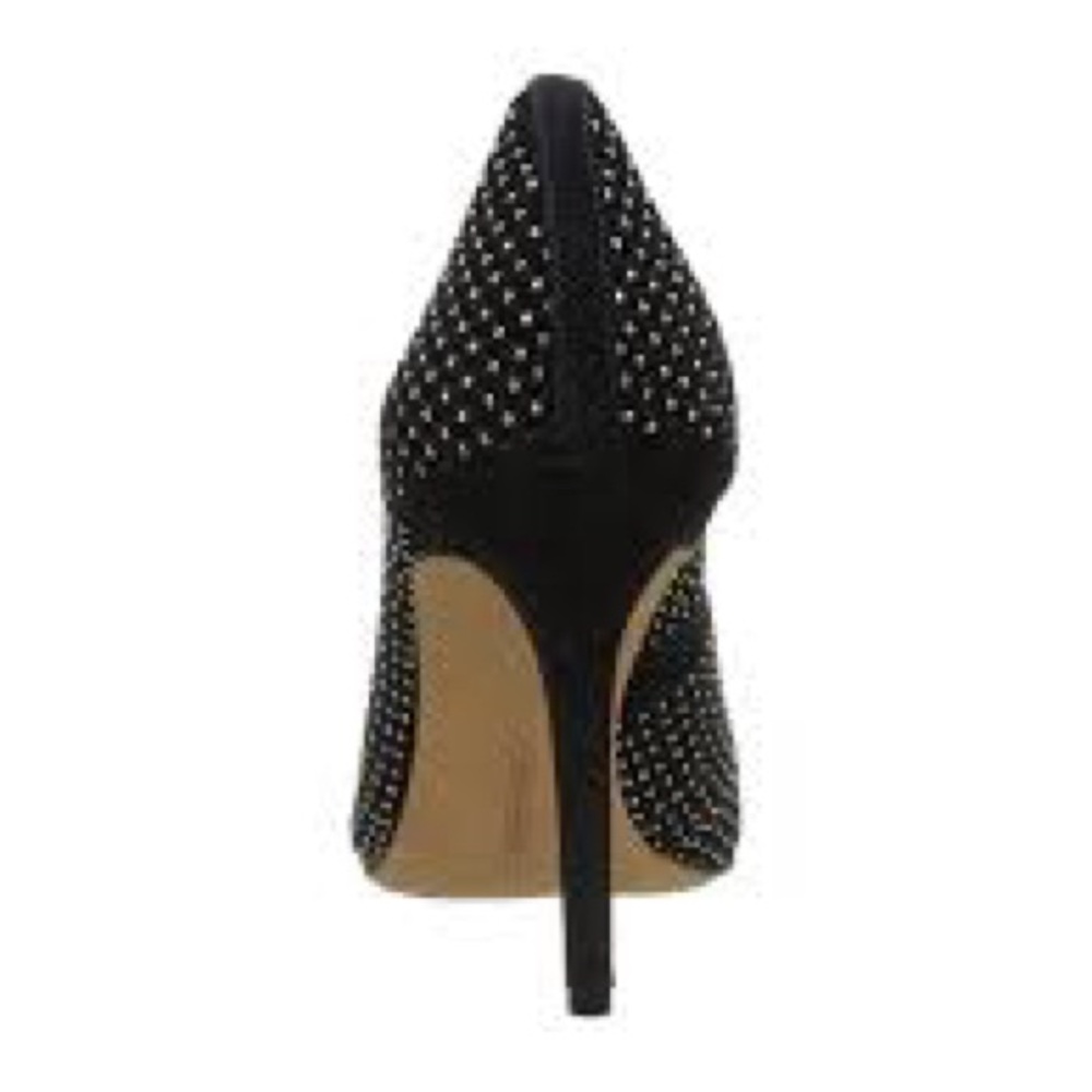Vince Camuto Black Suede Sarritah Style Stilleto Heel